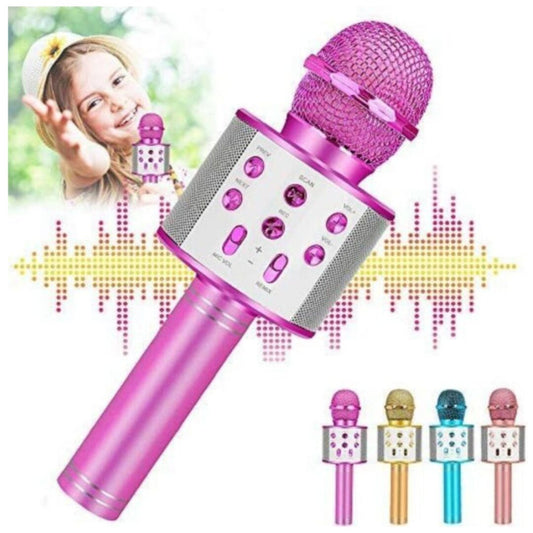 Microfono Karaoke Con Bluetooth + Envío Gratis