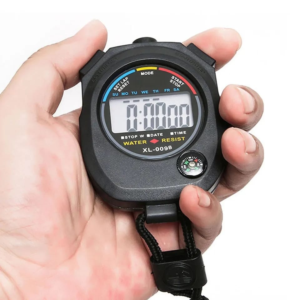 Cronómetro deportivo con cronómetro profesional, cronómetro con