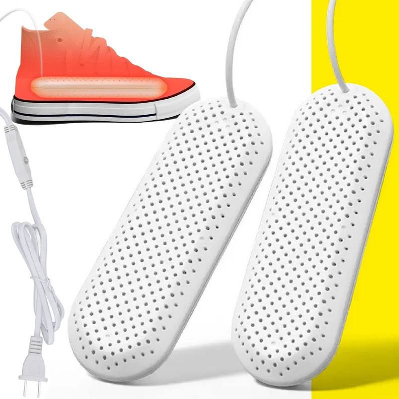 Secador de zapatos eléctrico - Secador de botas portátil - Secado 360 - Con  enchufe europeo - Calentador de zapatos eléctrico antibacteriano para  zapatos, guantes, calcetines, botas de esquí Rojo Verde Cocina