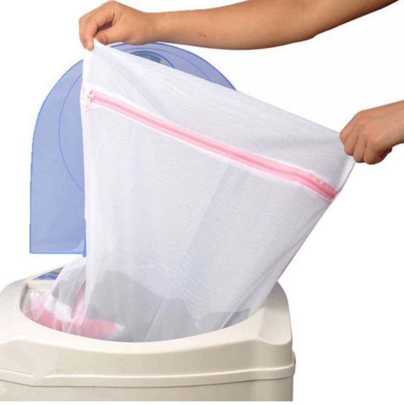 Bolsas de malla para lavandería, bolsas de lavado de ropa reutilizables,  duraderas de doble capa gruesa, bolsas de lavado para lavadora para
