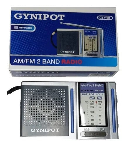Mini Radio De Bolsillo Portatil Gynypot Am/fm 2 Band