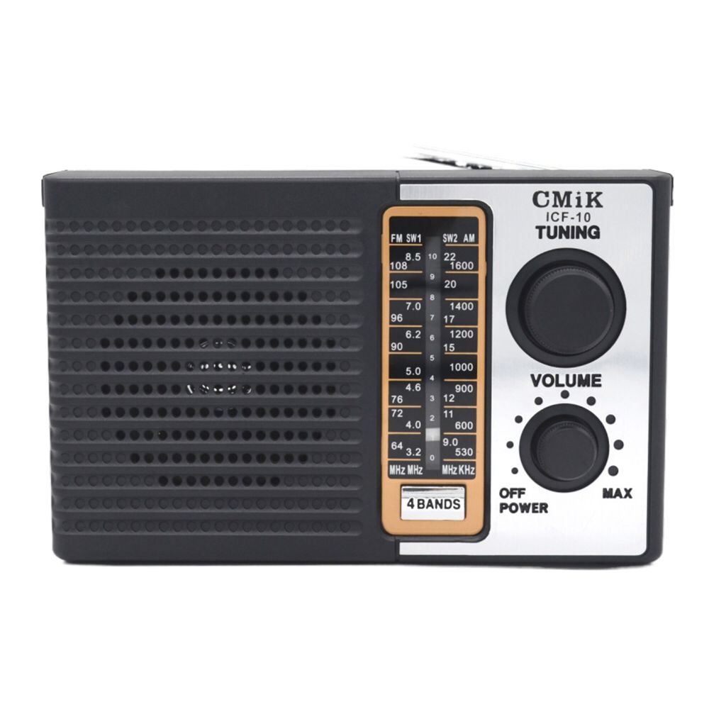 Radio Portátil 4 Bandas Am/Fm/Sw1/Sw2 a mil Mk-10 – Soluciones Shop