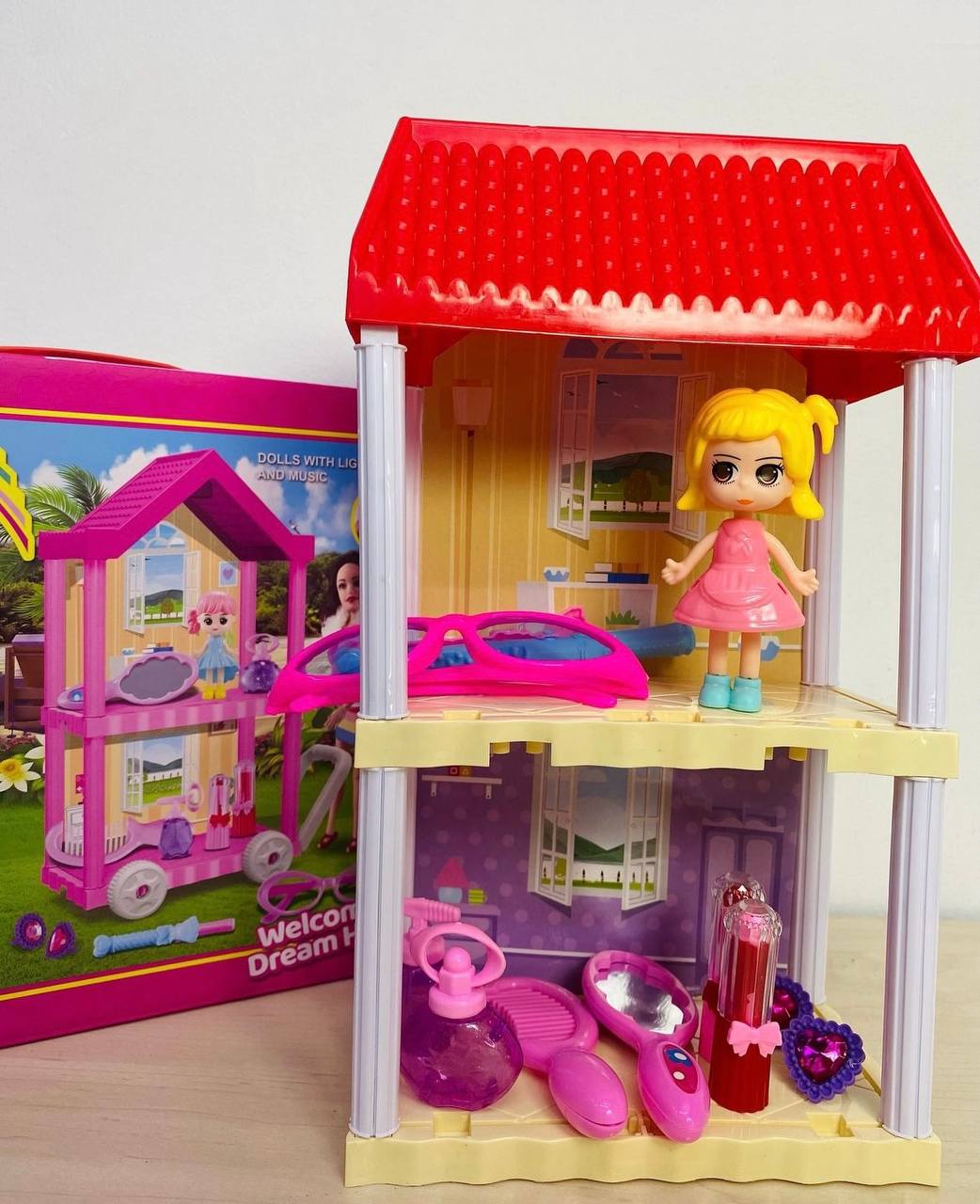 Mini Casa De Barbie + Envío Gratis