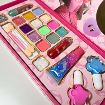 Set De Maquillaje Princesa Peach 21 En 1 + Envío Gratis