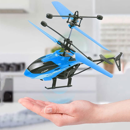 Mini Helicóptero De Inducción Con Sensor + Envio Gratis