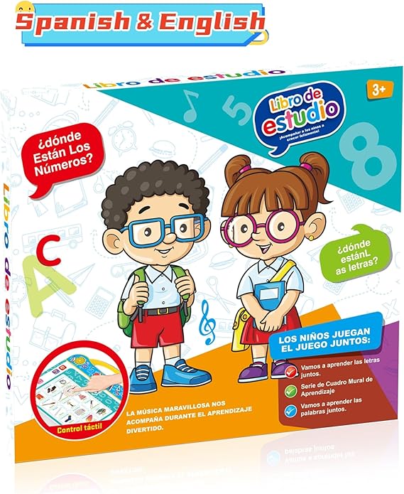 Libro De Estudio Con Sonido Para Niños + Envío Gratis