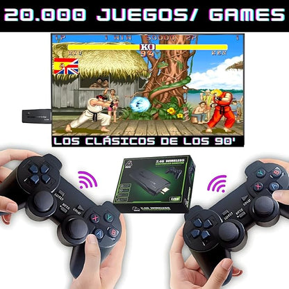 Mini Consola 4k De Juegos M8 Game Stick Lite 64gb  + Envio Gratis