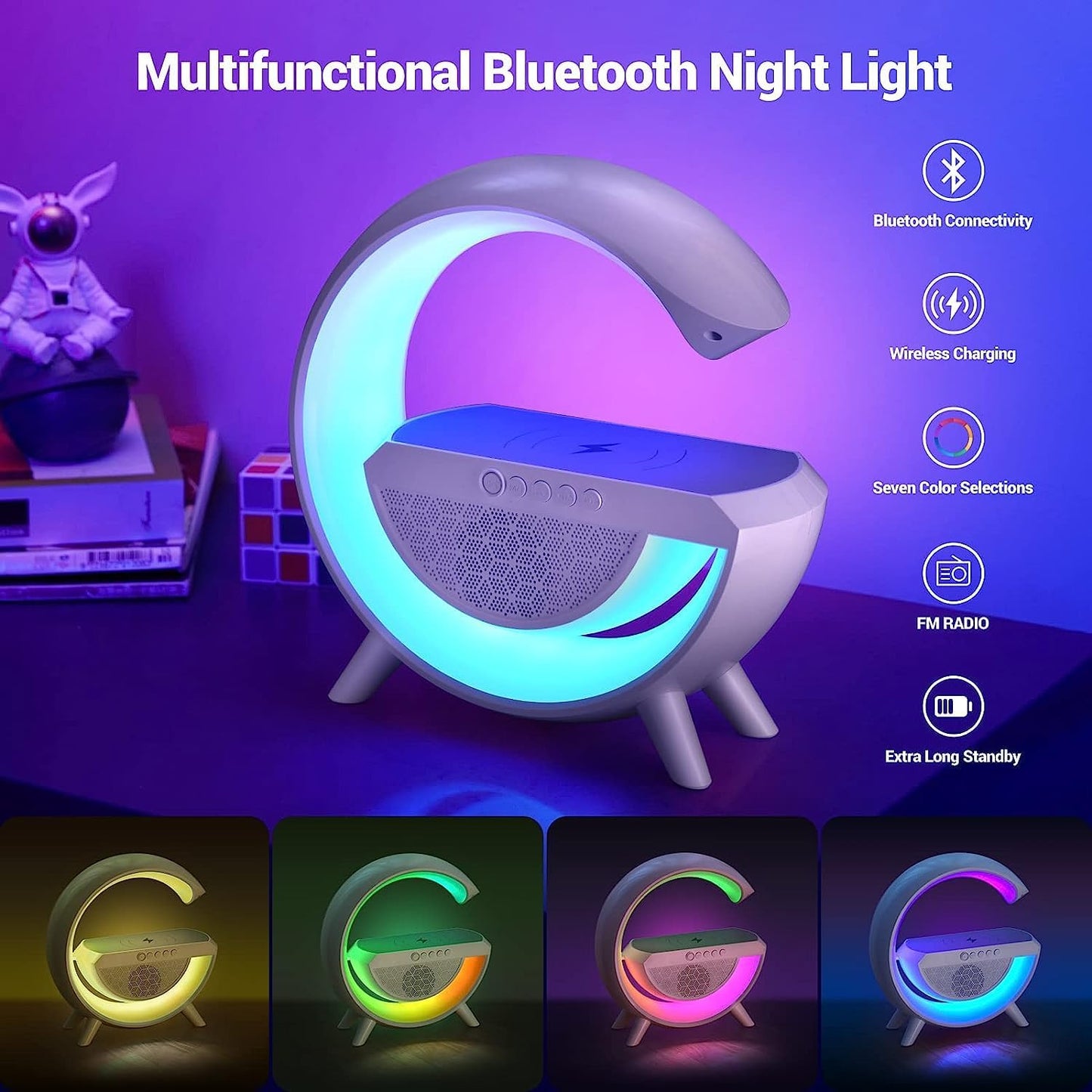 Lámpara En G De Ambiente Bluetooth + Envio Gratis