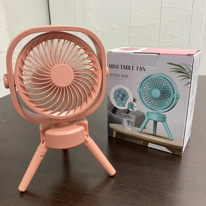 Mini Ventilador Recargable De Escritorio + Envío Gratis