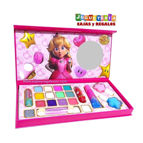 Set De Maquillaje Princesa Peach 21 En 1 + Envío Gratis