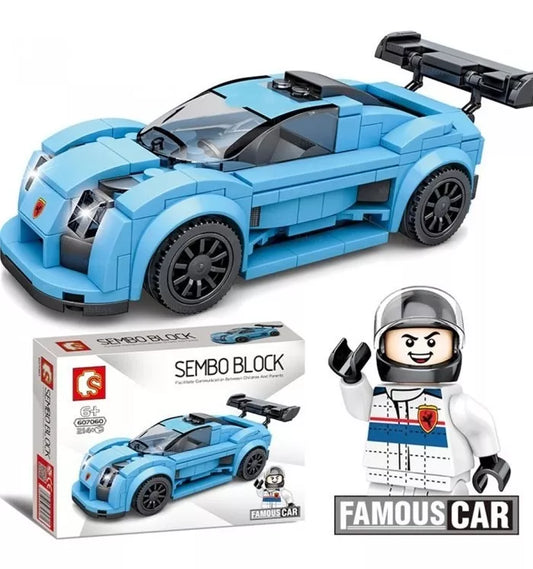 Carro De Carreras De Lego 209 Piezas + Envio Gratis