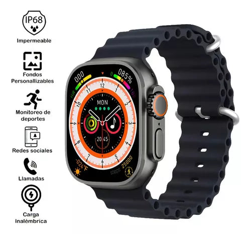 SmartWacht T10 Ultra 2 Reloj Inteligente + Envio Gratis