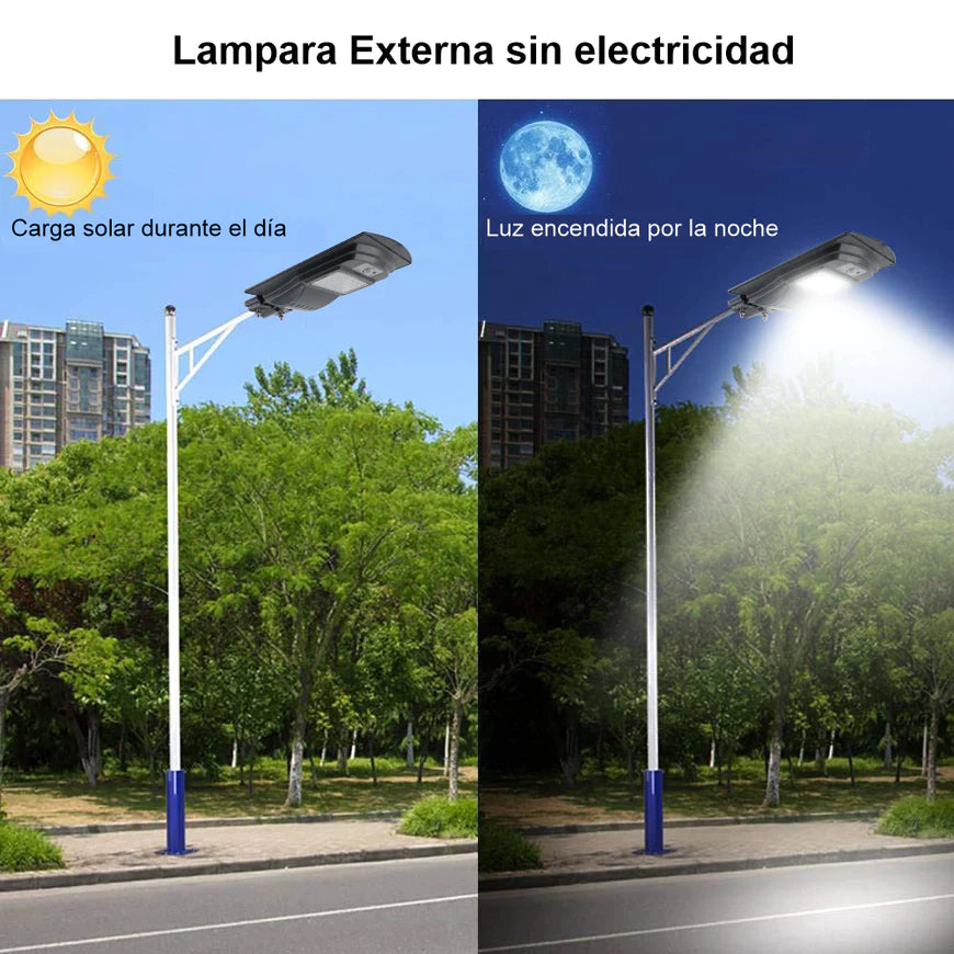 Potentes Lámparas Solares Con Sensor De Movimiento Al Aire Libre