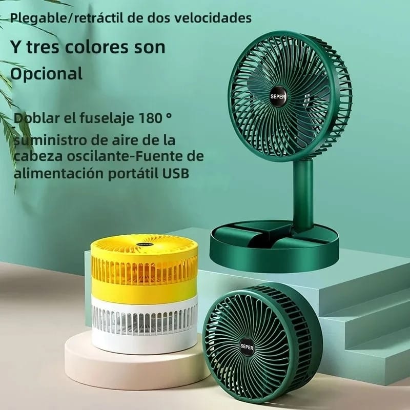 Ventilador Telescopico Retráctil + Envio Gratis