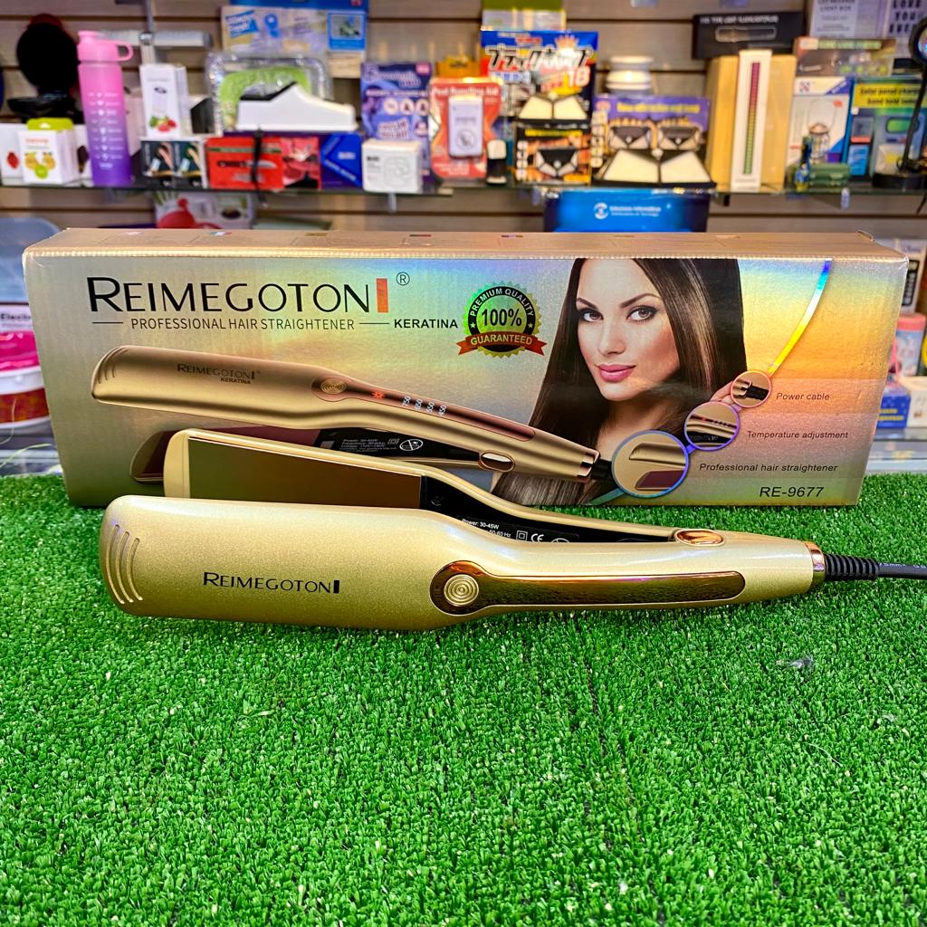 Plancha De Cabello Keratina Reimegoton  + Envio Gratis