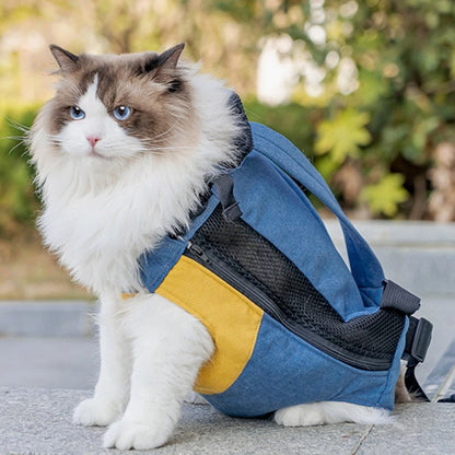 Mochila De Lona Para Transportar Gatos + Envio Gratis