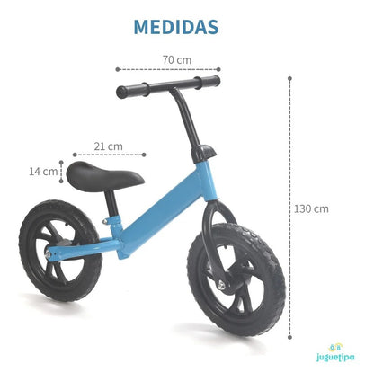 Bicicleta De Equilibrio Para Niños Sin Pedales + Envio Gratis