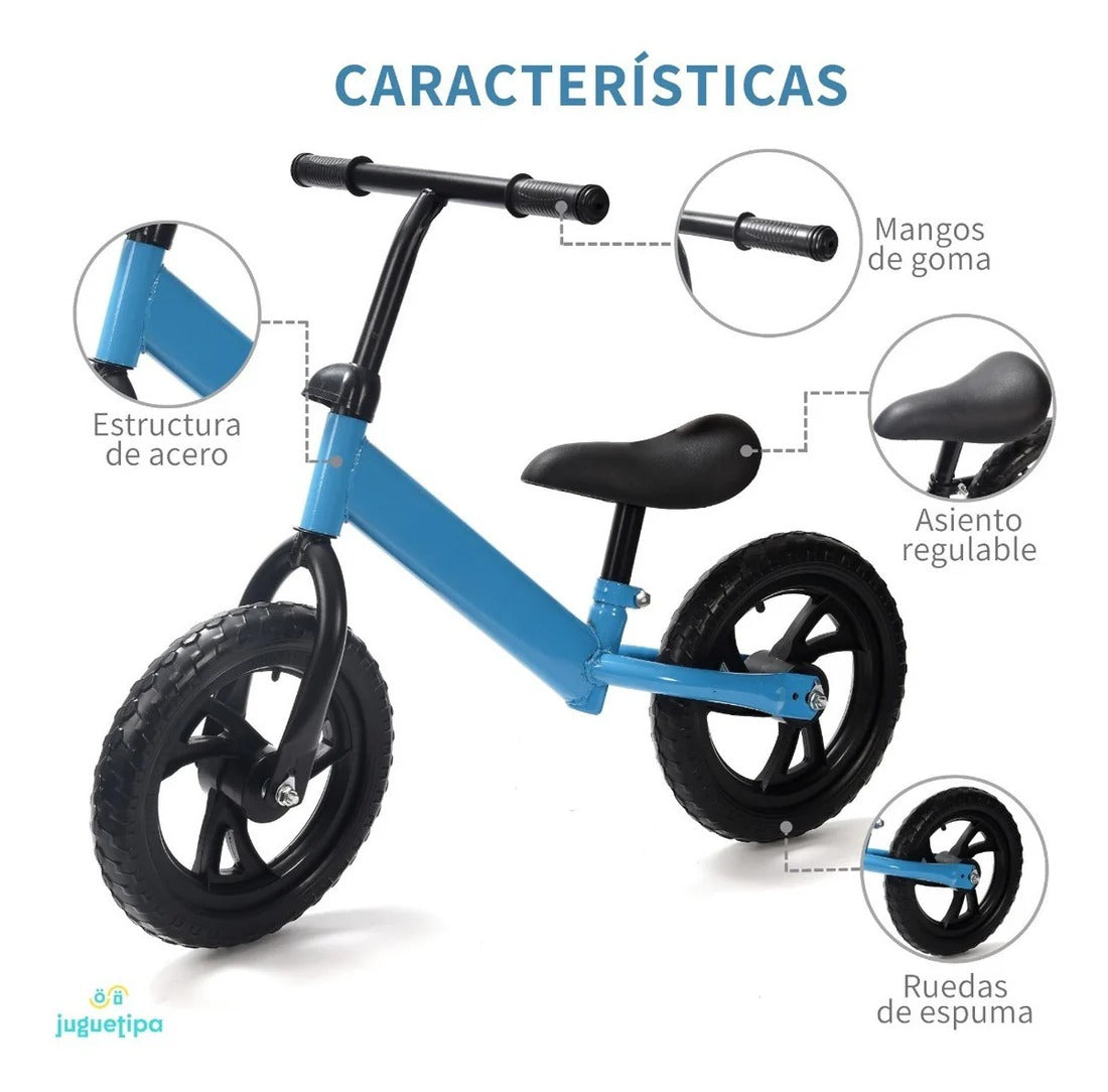 Bicicleta De Equilibrio Para Niños Sin Pedales + Envio Gratis