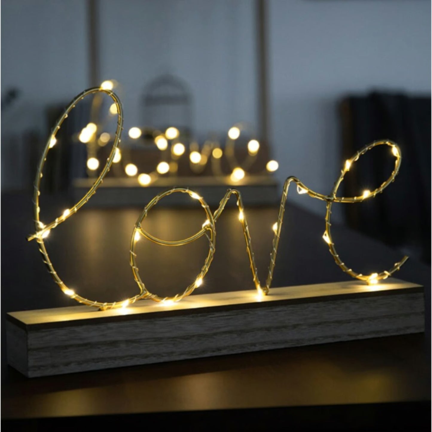 Lámpara Decorativa Love + Envío Gratis