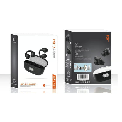 Audifonos Deportivos Inalambricos F50 Clip On Headset + Envío Gratis