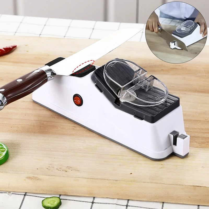 Afilador de cuchillos eléctrico, afilador de cuchillos eléctrico para  cocina del hogar, máquina herramienta para afilar cuchillos eléctricos para