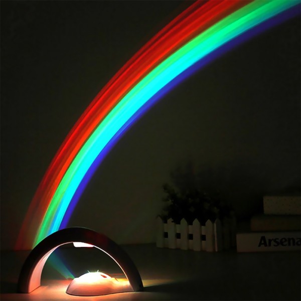 Reloj Proyector Multicolor Digital Led Arcoiris