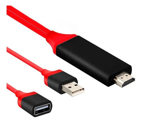 Un rayo a HDMI Convertidor Adaptador de cable de vídeo para iPhone/iPad/iPod  - China Adaptador de HDTV Mirascreen y un rayo a HDMI convertidor de vídeo  precio