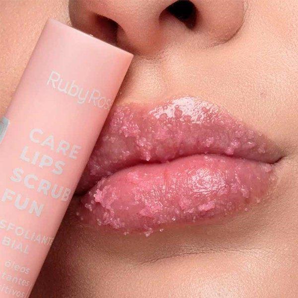 Exfoliante Labial Labios Saludables Suaves Ruby Rose