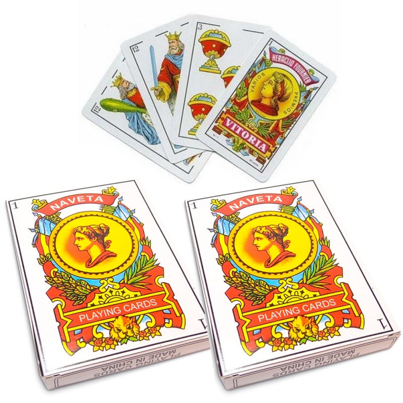 Juego De Naipe Español X50 Cartas Juego De Mesa