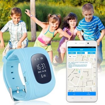 Reloj Inteligente Rastreador Localizador Niños GPS Anti-perdidos Ref Q50 + Envio Gratis