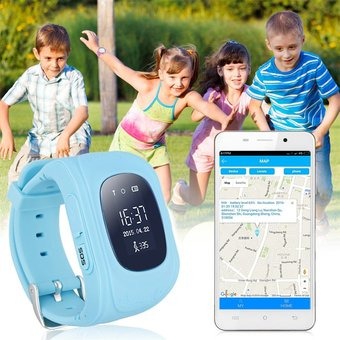 Reloj Inteligente Rastreador Localizador Niños GPS Anti-perdidos Ref Q –  Soluciones Shop