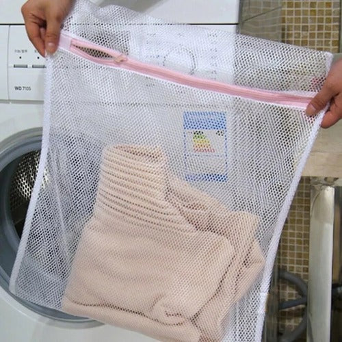 Bolsas malla lavandería para lavar tamaño 40x30 – Soluciones Shop