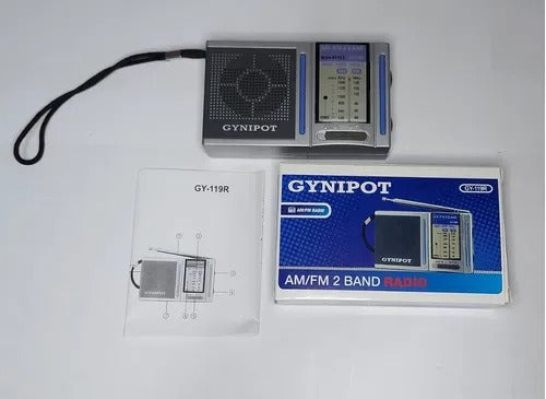 Mini Radio De Bolsillo Portatil Gynypot Am/fm 2 Band