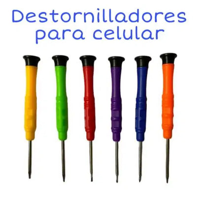 Kit De Destornilladores De Precisión Para Arreglo De Celulares x6