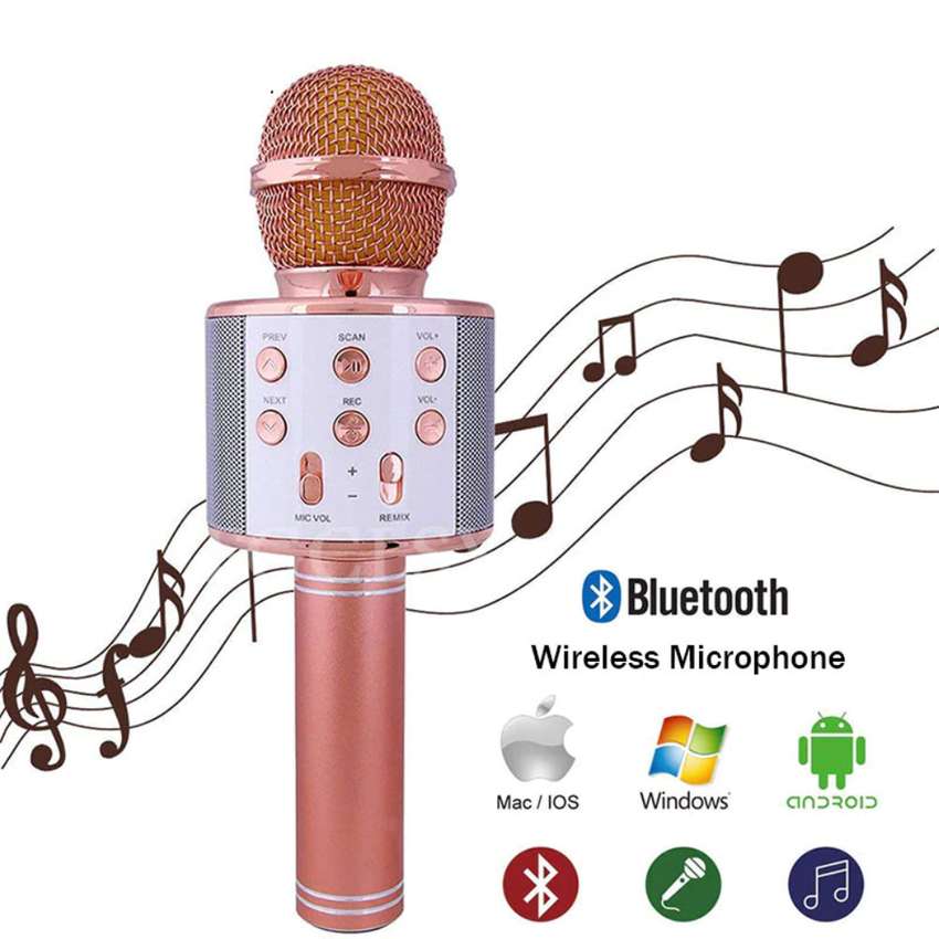 Microfono Karaoke Con Bluetooth + Envío Gratis