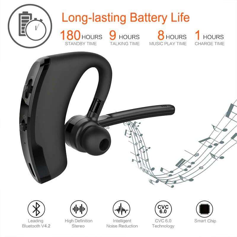 Audifono piloto/Auricular Bluetooth Smart Wireless Headset